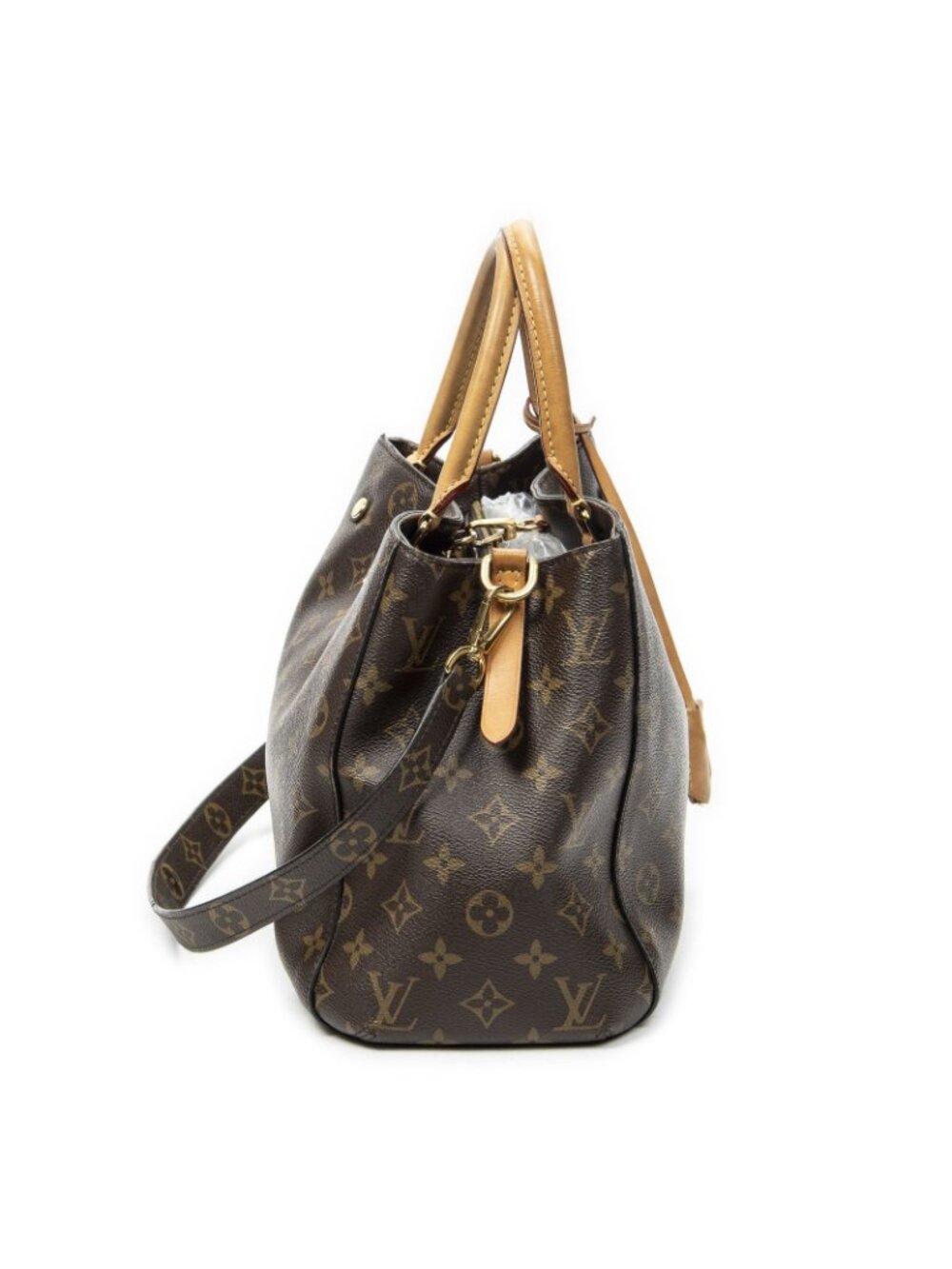 Louis Vuitton Montaigne Brown Monogram Canvas Messenger Bag - Picture 4 of 11